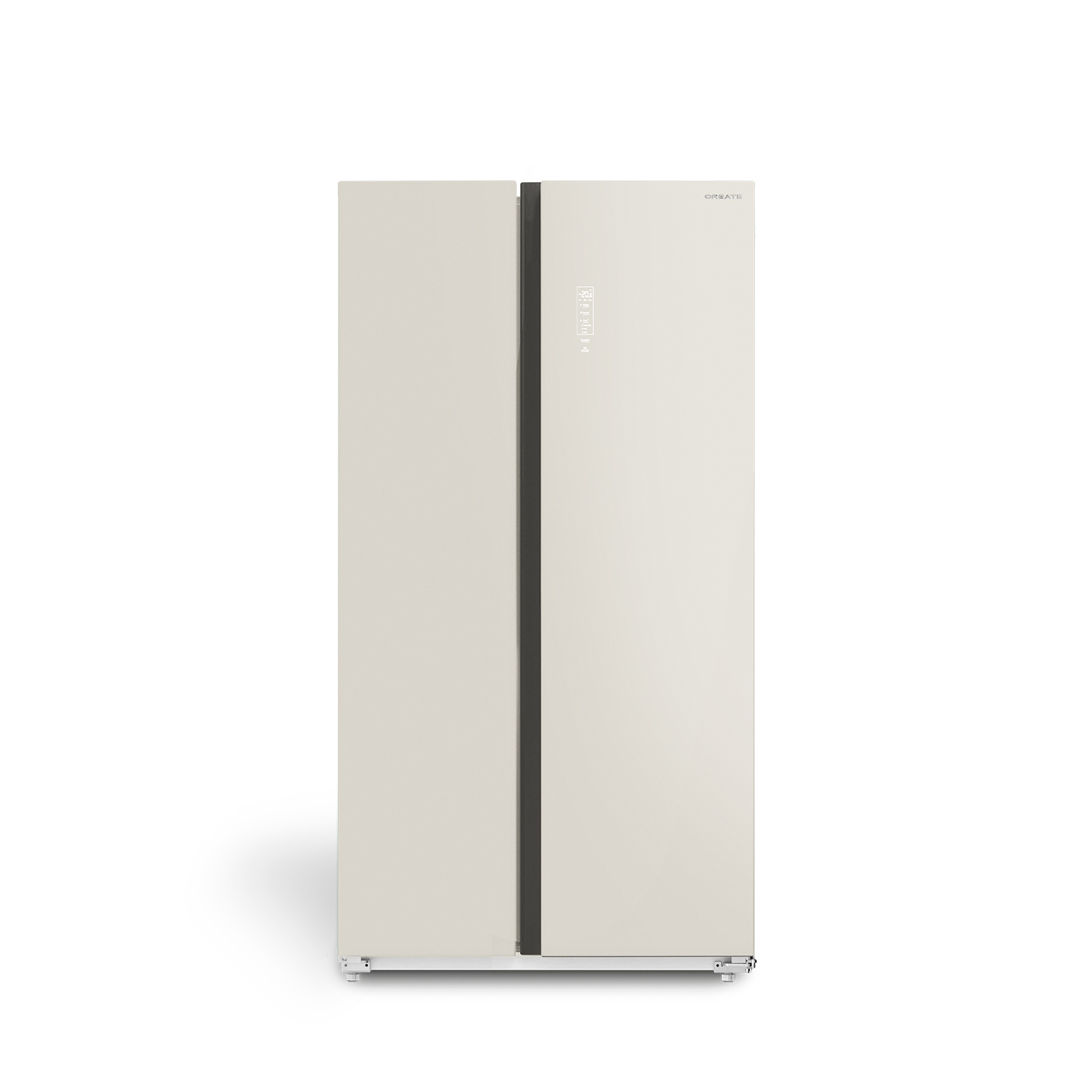 frigo_1-16 Frigorífico combi - CREATE FRIDGE STUDIO SIDE BY SIDE 550, Altura 201 cm, Blanco roto - Imagen 1