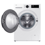 Lavadora carga frontal - Samsung WW90CGC04DAEEC, 9 kg, 1400 rpm, EcoBubble™, Función WiFi con SmartThings, Blanco - Imagen 5