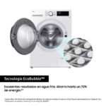 Lavadora carga frontal - SAMSUNG WW90CGC04DTEEC, 9 kg, 14 programas, Blanco - Imagen 3
