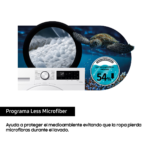 Lavadora carga frontal - SAMSUNG WW90CGC04DTEEC, 9 kg, 14 programas, Blanco - Imagen 4