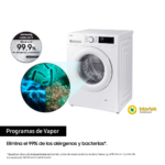 Lavadora carga frontal - SAMSUNG WW90CGC04DTEEC, 9 kg, 14 programas, Blanco - Imagen 5
