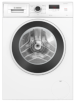 Lavadora carga frontal - Bosch WGE03200ES,Serie 2, 8 kg, 1.200 rpm, 13 programas,  Higiene Plus, Motor EcoSilence,  Blanco