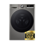 Lavadora carga frontal - LG F4WR7009AGS, Serie 700, 9 kg, 1400 rpm, 14 Programas, AI Direct Drive™, TurboWash™360˚, Inox