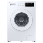 Lavadora carga frontal - SAMSUNG WW70FG3M05TWEC, 7 kg, 12 programas, Blanco