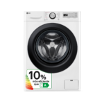 Lavadora carga frontal - LG F4WR5011A6F.ABWQPES, 11 kg, 11 programas, Blanco