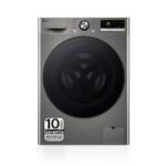 Lavadora carga frontal - LG F4WR7010AGS, 10 kg, 1400 rpm, 14 programas, Inox antihuellas