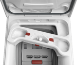 Lavadora carga superior - AEG LTA6G7331E, 7 kg, 1300 rpm, 11 programas, Motor Inverter, ProSense, Blanco - Imagen 5