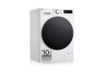 Lavadora carga frontal - LG ELECTRONICS F4WR6010AGW.ABWQPES, 10 kg, 12 programas, Inox - Imagen 2