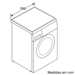 Lavadora carga frontal - Balay 3TS993BP, 9 kg, 1200 rpm, 15 programas, Blanco - Imagen 8