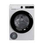 Lavadora carga frontal - Candy BR 48SBL6-S, 8 kg, 1400 rpm, 16 Programas, Inverter, WiFi y Bluetooth, Blanco