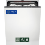 Lavavajillas integrable - AEG FSE76727P, 14 servicios, 7 programas, 60 cm, GlassCare, Tercera Bandeja, Sin panelar
