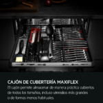 Lavavajillas integrable - AEG FSE76727P, 14 servicios, 7 programas, 60 cm, GlassCare, Tercera Bandeja, Sin panelar - Imagen 5