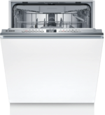 Lavavajillas integrable 60 cm - BOSCH SMH4HVX14E, 14 servicios, 6 programas, 59,8 cm, Plata