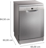 Lavavajillas integrable 60 cm - BOSCH SMS2HTI06E, 13 servicios, 5 programas, 60 cm, Acero inoxidable - Imagen 4