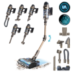 Aspirador escoba - Cecotec Conga Rockstar RX90 AI AquaPet Flex, 850W, 100min, IA, Tubo flexible, Kit de accesorios, Cepillo antienredos, Negro