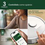 Robot friegasuelos - iRobot Roomba® 105 Combo Y311240, 12.8V, 200 ml, Autonomía 2h, Blanco - Imagen 3