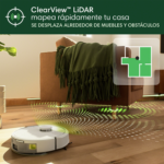 Robot friegasuelos - iRobot Roomba® 105 Combo Y311240, 12.8V, 200 ml, Autonomía 2h, Blanco - Imagen 7