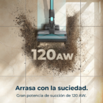 Aspirador escoba - CECOTEC Cecotec Conga Rockstar 2500 Thunder Powerhead, 400 W, Potencia de succión 120 AirWatt, Depósito 500 ml, Autonomía 120 min, 300 - Imagen 2
