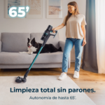 Aspirador escoba - CECOTEC Cecotec Conga Rockstar 2500 Thunder Powerhead, 400 W, Potencia de succión 120 AirWatt, Depósito 500 ml, Autonomía 120 min, 300 - Imagen 5