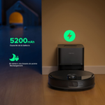 Robot friegasuelos - ROBOROCK Q10 VF+, 45 W, Potencia de succión 10000 kPa, Depósito 0,5 l, Autonomía 150min, Negro - Imagen 5