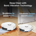 Robot aspirador - ROBOROCK S7 Pro Ultra, 69 W, Potencia de succión 5,1 kPa, Depósito 500 ml, Autonomía 180Min., Blanco - Imagen 2