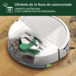 Robot friegasuelos - iRobot Roomba 205 Combo DustCompactor, 1820 ml, 12.8 V, Autonomía 3 h, 63 dB(A), Blanco - Imagen 4