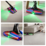 Aspirador escoba - Dyson PencilVac Fluffycones™, Potencia succión 55 AW, Autonomía 30 min, Ligera y Manejable, Negro mate - Imagen 3