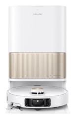 Robot friegasuelos - Dreame L40s Pro Ultra, 600W, 19.000 Pa, RGB con IA + Luz estructurada 3D con láser doble, 5200 mAh, Blanco