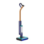 Fregona eléctrica - Dyson Clean+Wash Hygiene™, Recoge suciedad, Diseñada sin filtro, Sin malos olores, Higiénica, Azul de Prusia/Cobre