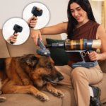 Aspirador escoba - Cecotec RX70 AquaPet Flex, 780 W, 100 min Autonomía, Cepillo HairLess XL, Sin bolsa, Negro/Dorado - Imagen 5