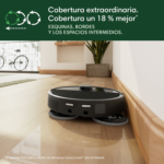 Robot friegasuelos - iRobot Roomba® Plus 505, 295 ml Depósito Polvo, 3l Depósito Agua Base, 3h Autonomía, Negro - Imagen 4