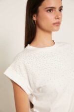 Camiseta brillo Blanco - Imagen 2