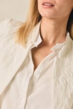 Chaqueta de encaje floral blanco - Imagen 5