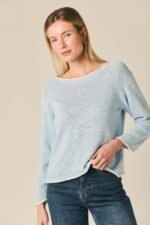Jersey vivo cuello celeste - Imagen 2