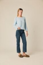 Jersey vivo cuello celeste - Imagen 5