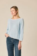Jersey vivo cuello celeste - Imagen 3