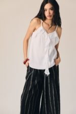 Top volantes tirantes blanco - Imagen 5